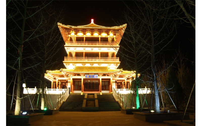 章丘繡江河公園夜景亮化工程